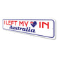 Australia Love Sign