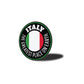 Italy Circle Metal Sign