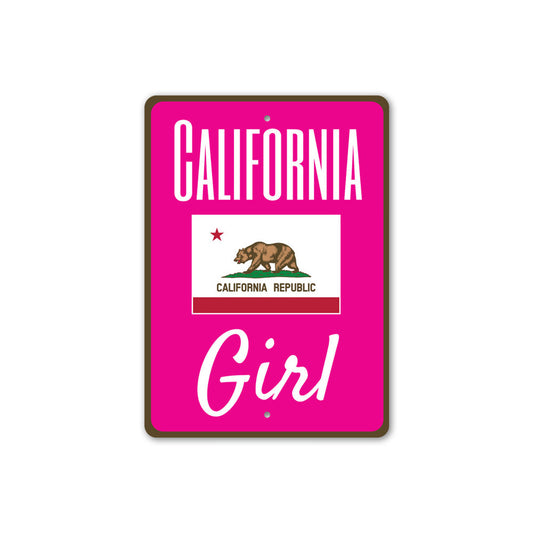 California Girl Sign