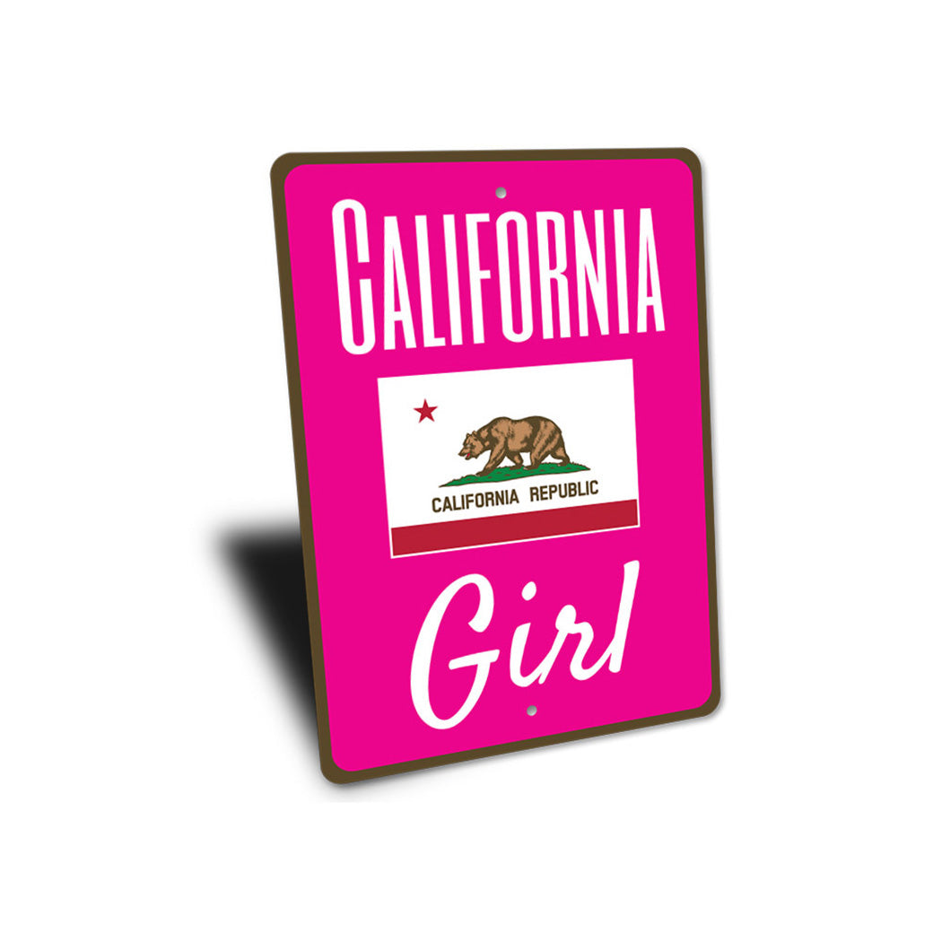 California Girl Sign