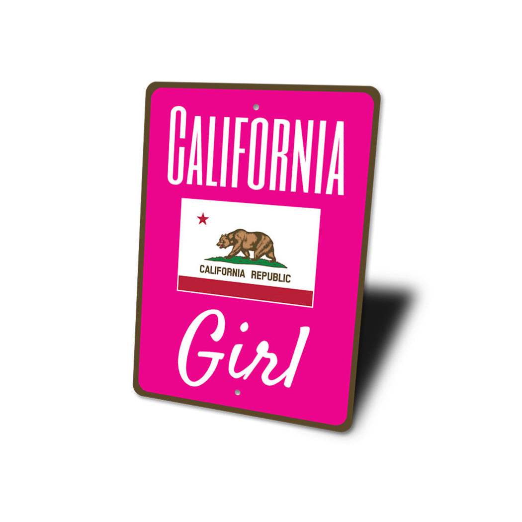 California Girl Sign