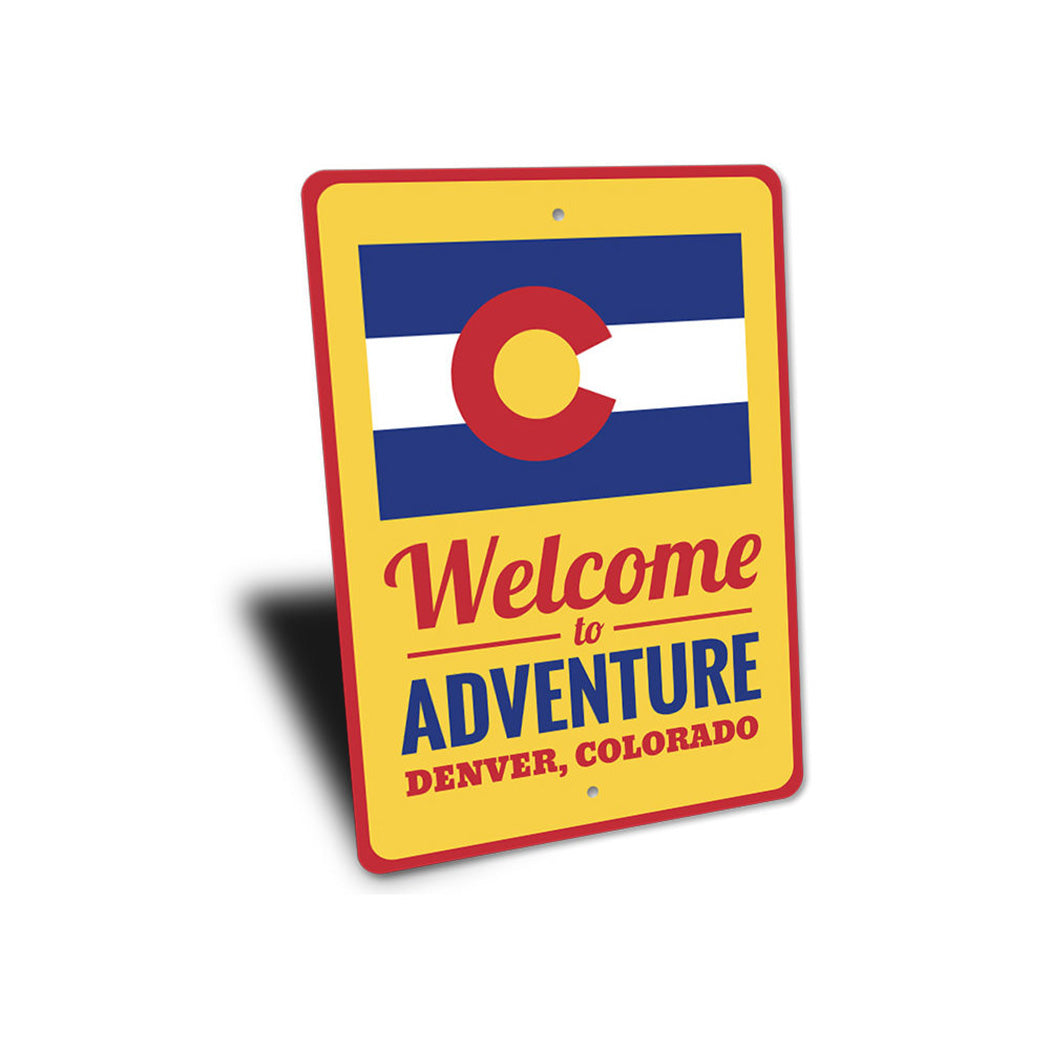 Colorado Welcome Sign