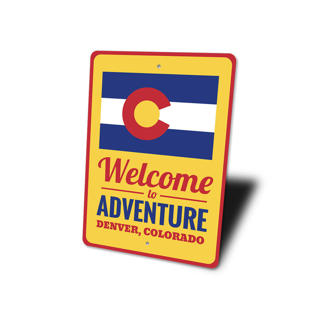 Colorado Welcome Sign