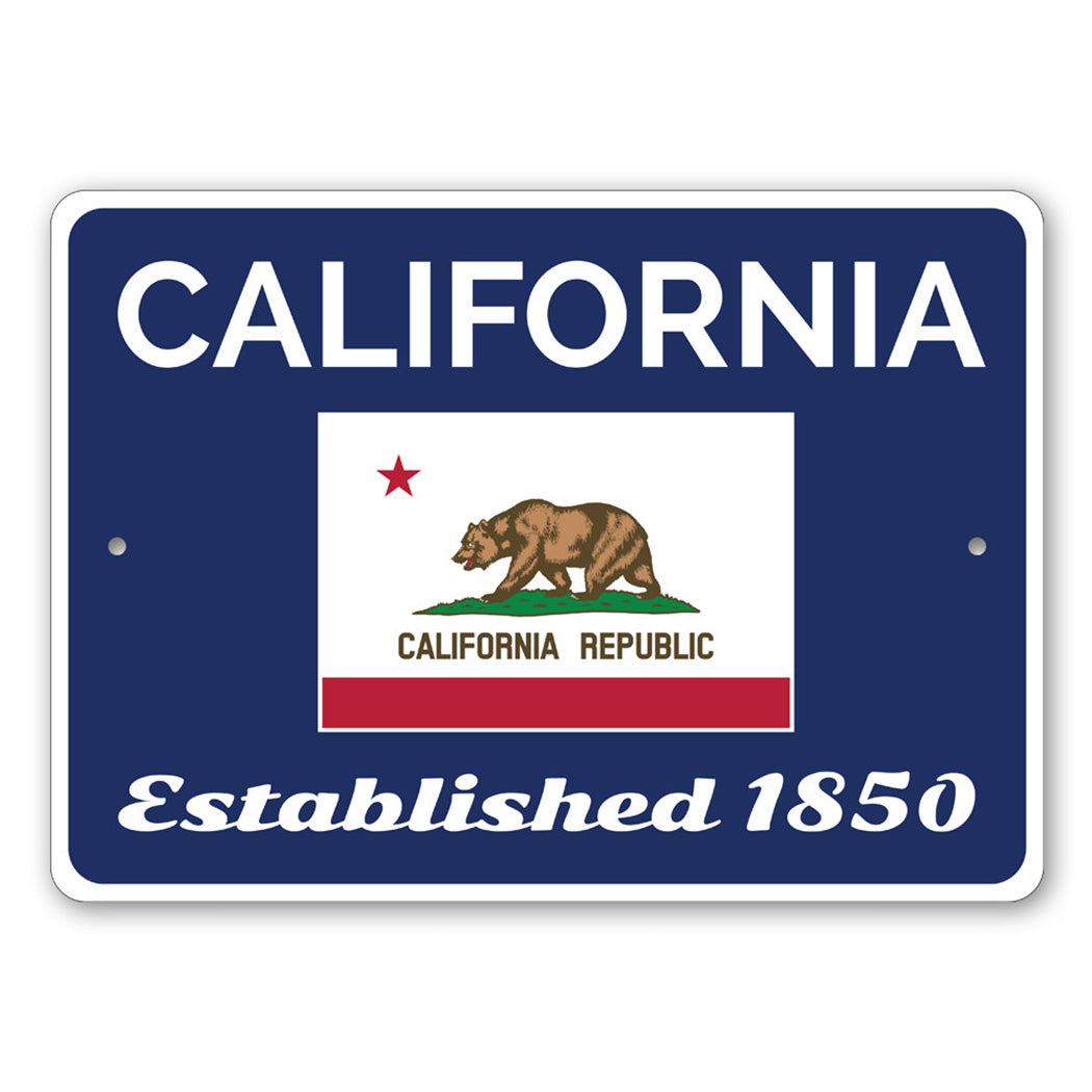 State Established Sign