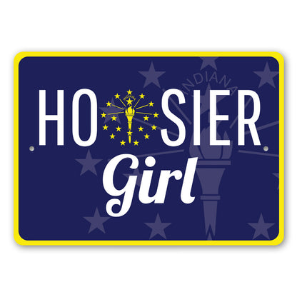 Hoosier Girl Sign