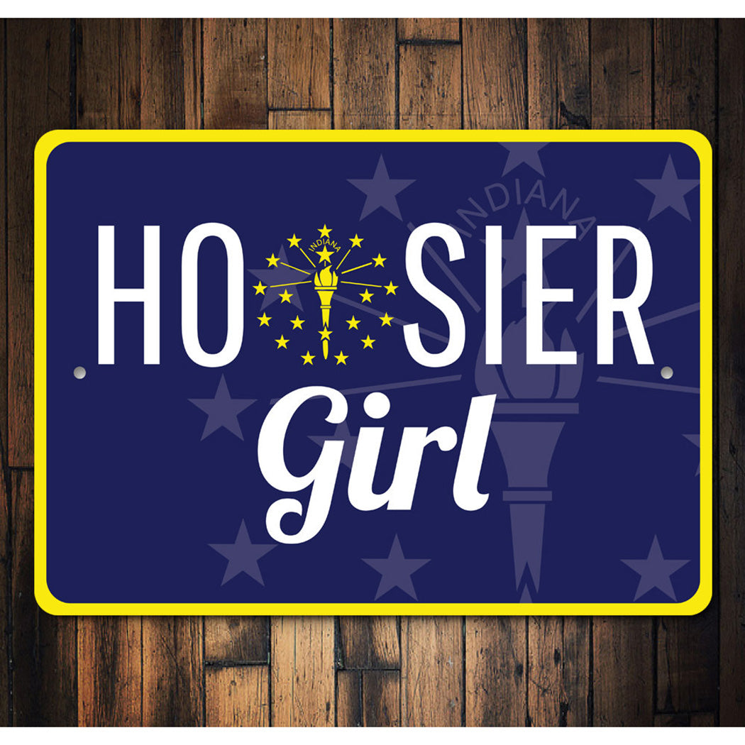 Hoosier Girl Sign