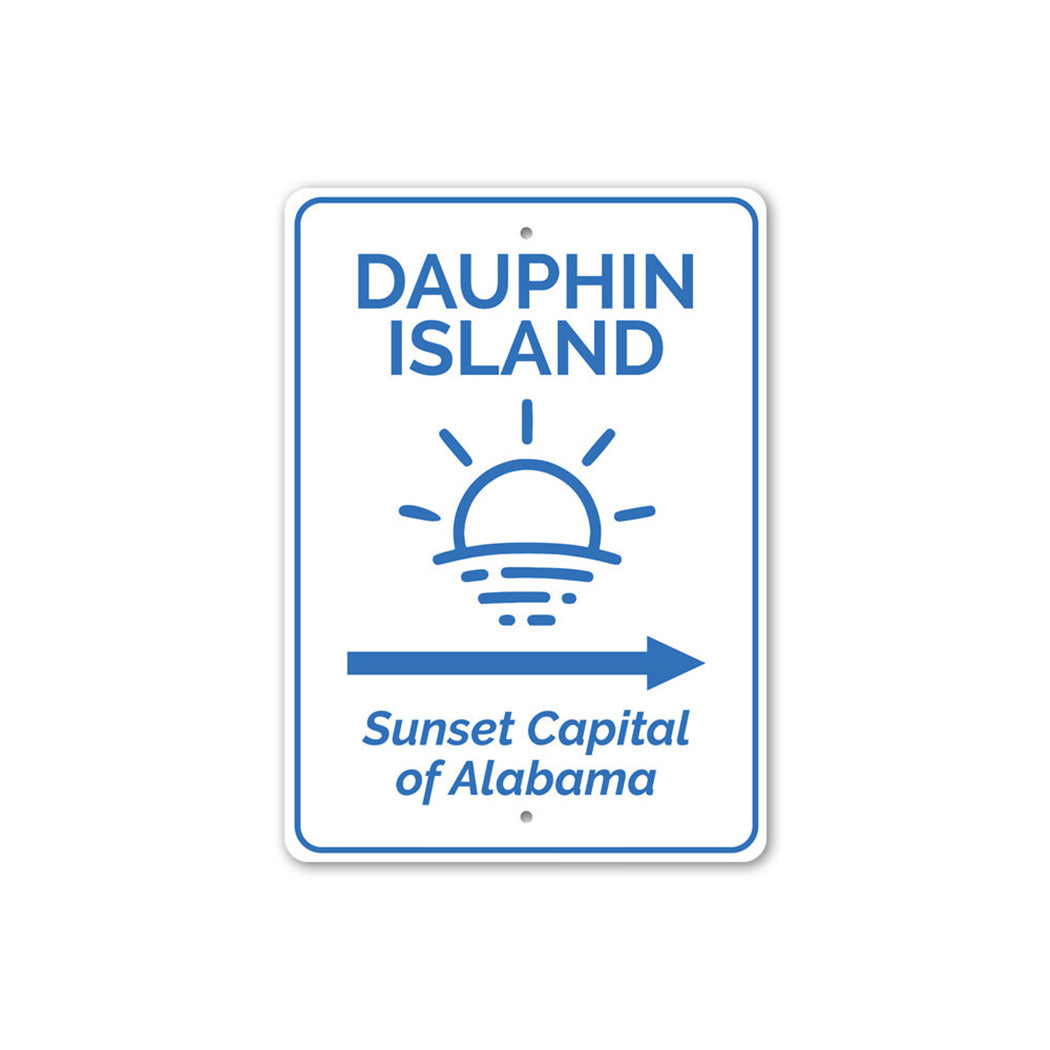 Dauphin Island Sign