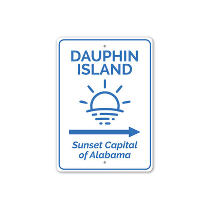 Dauphin Island Sign