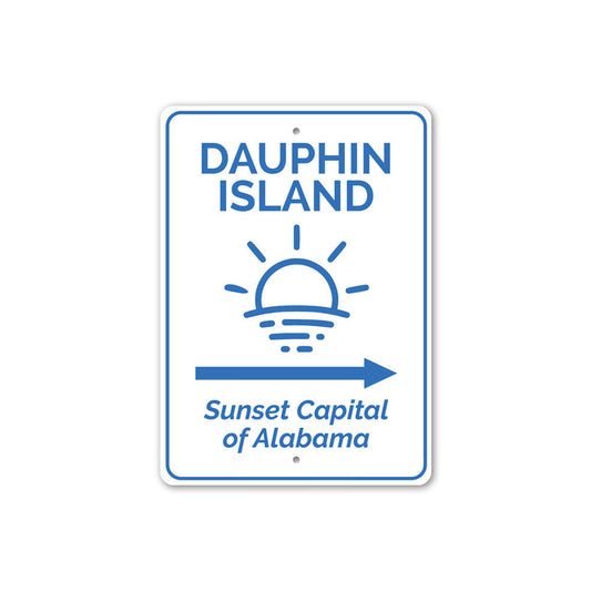 Dauphin Island Sign