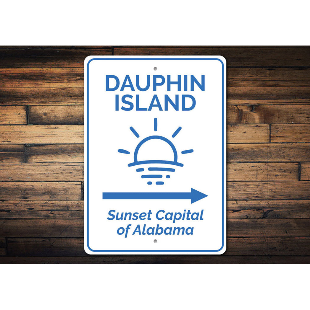 Dauphin Island Sign