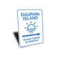 Dauphin Island Sign