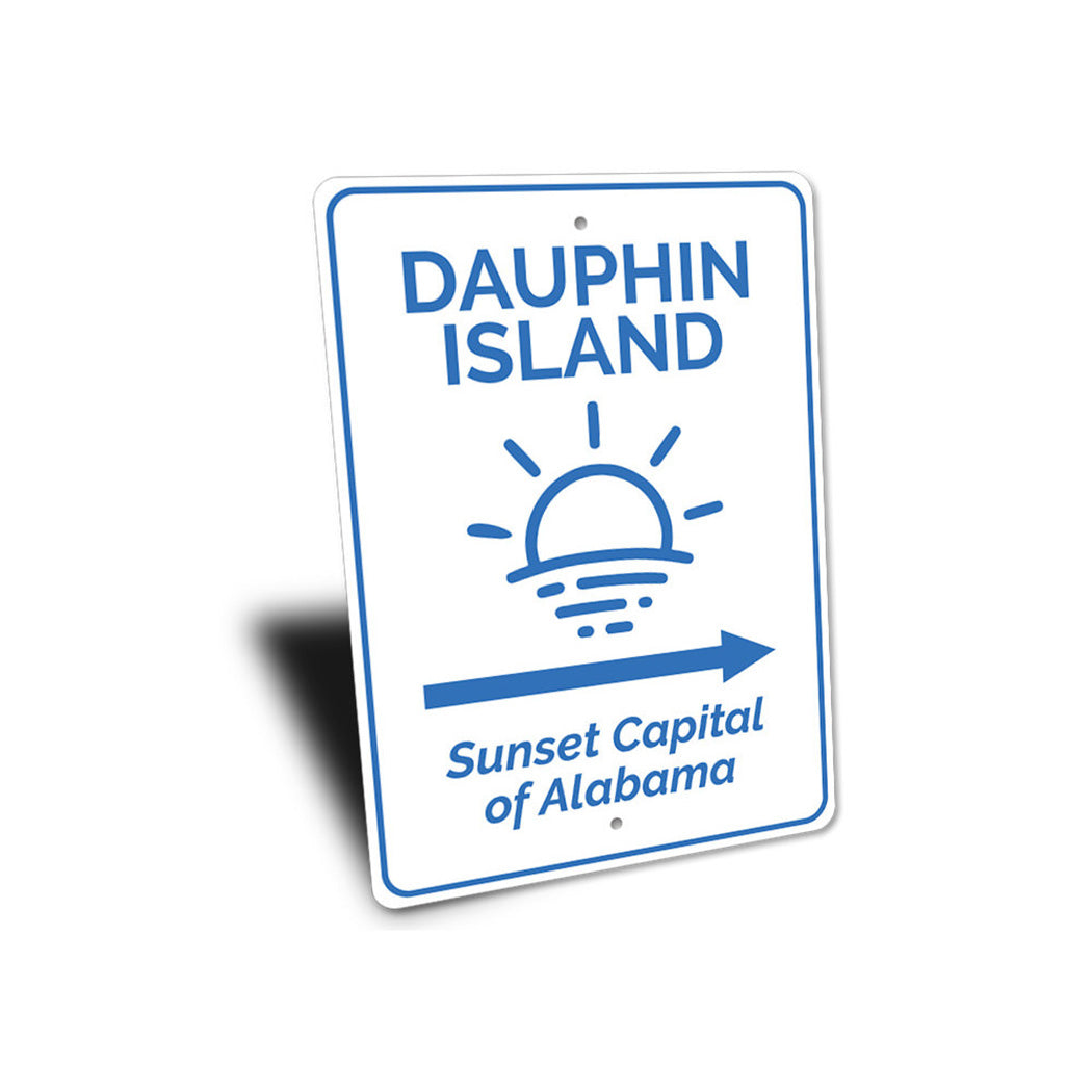 Dauphin Island Sign