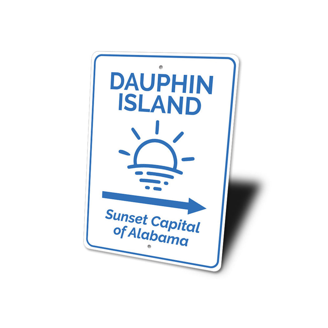 Dauphin Island Sign