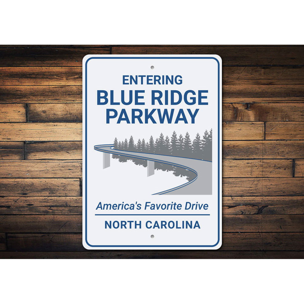Blue Ridge Parkway Sign