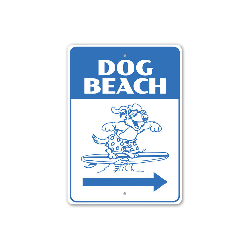 Dog Beach Sign