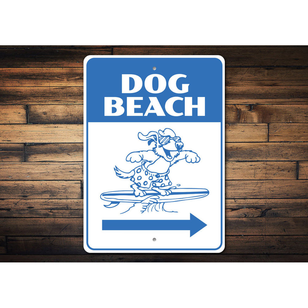 Dog Beach Sign