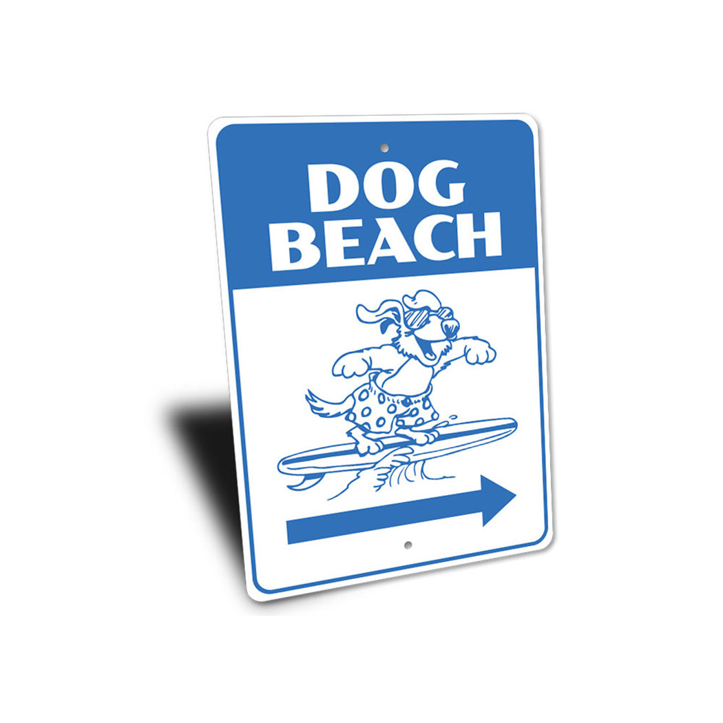 Dog Beach Sign