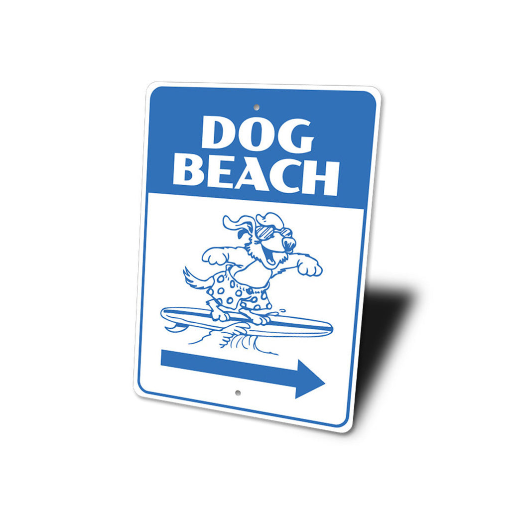 Dog Beach Sign