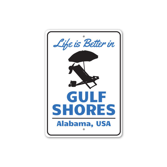 Gulf Shores Alabama Sign