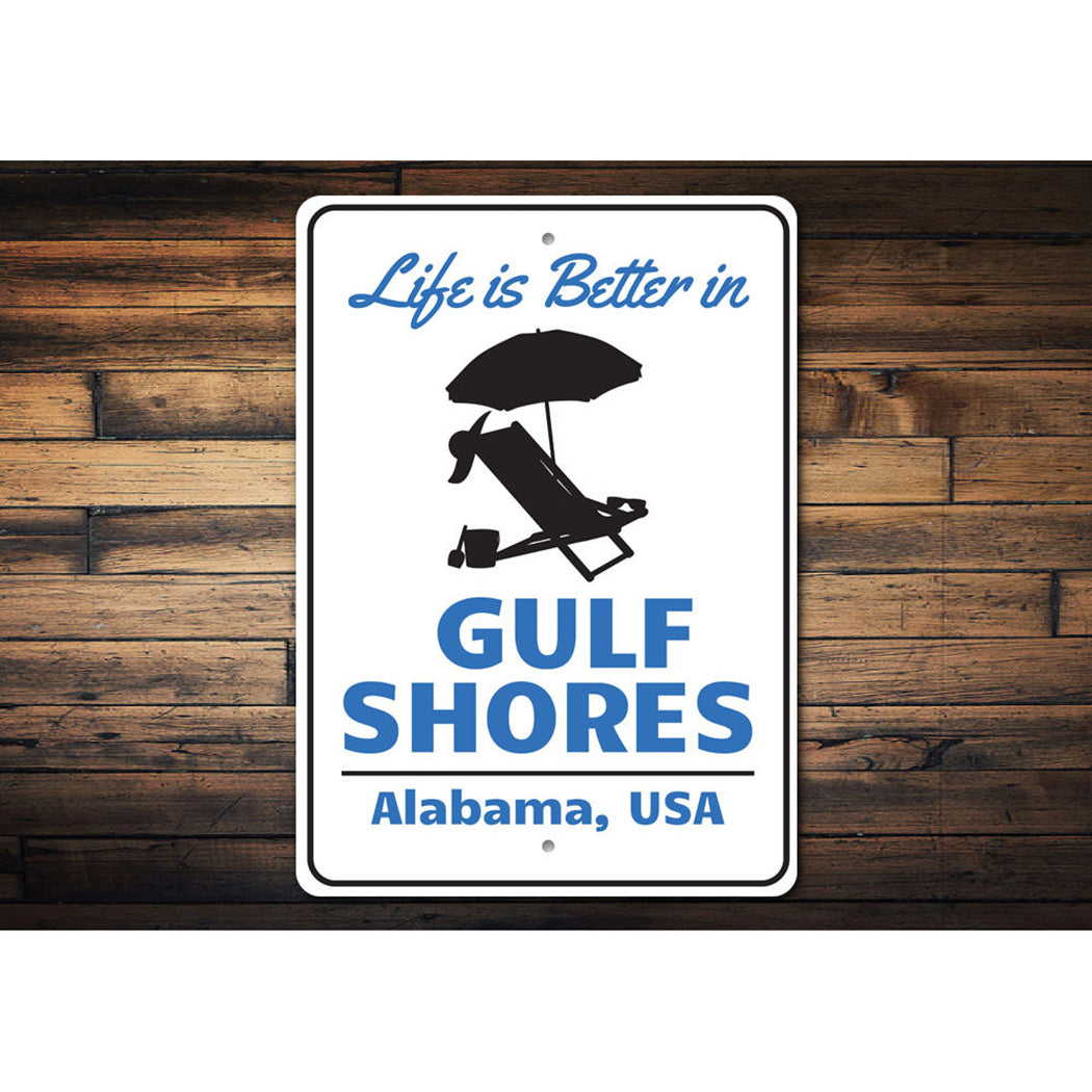 Gulf Shores Alabama Sign