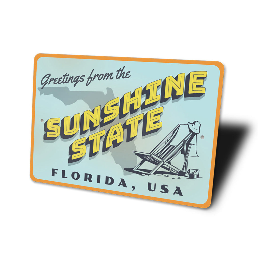 Sunshine State Greetings Sign