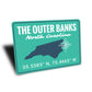 Outer Banks Coordinates Sign