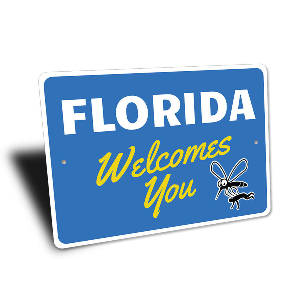 Florida Welcomes You Sign