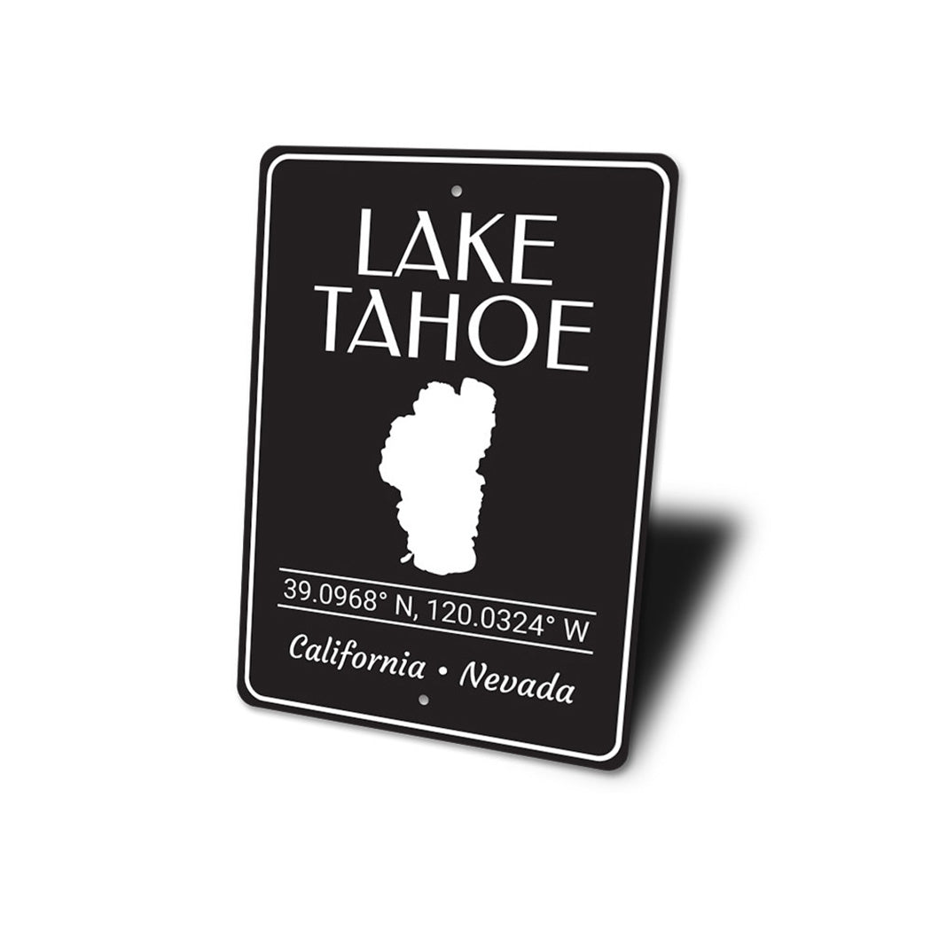 Lake Tahoe Location Sign