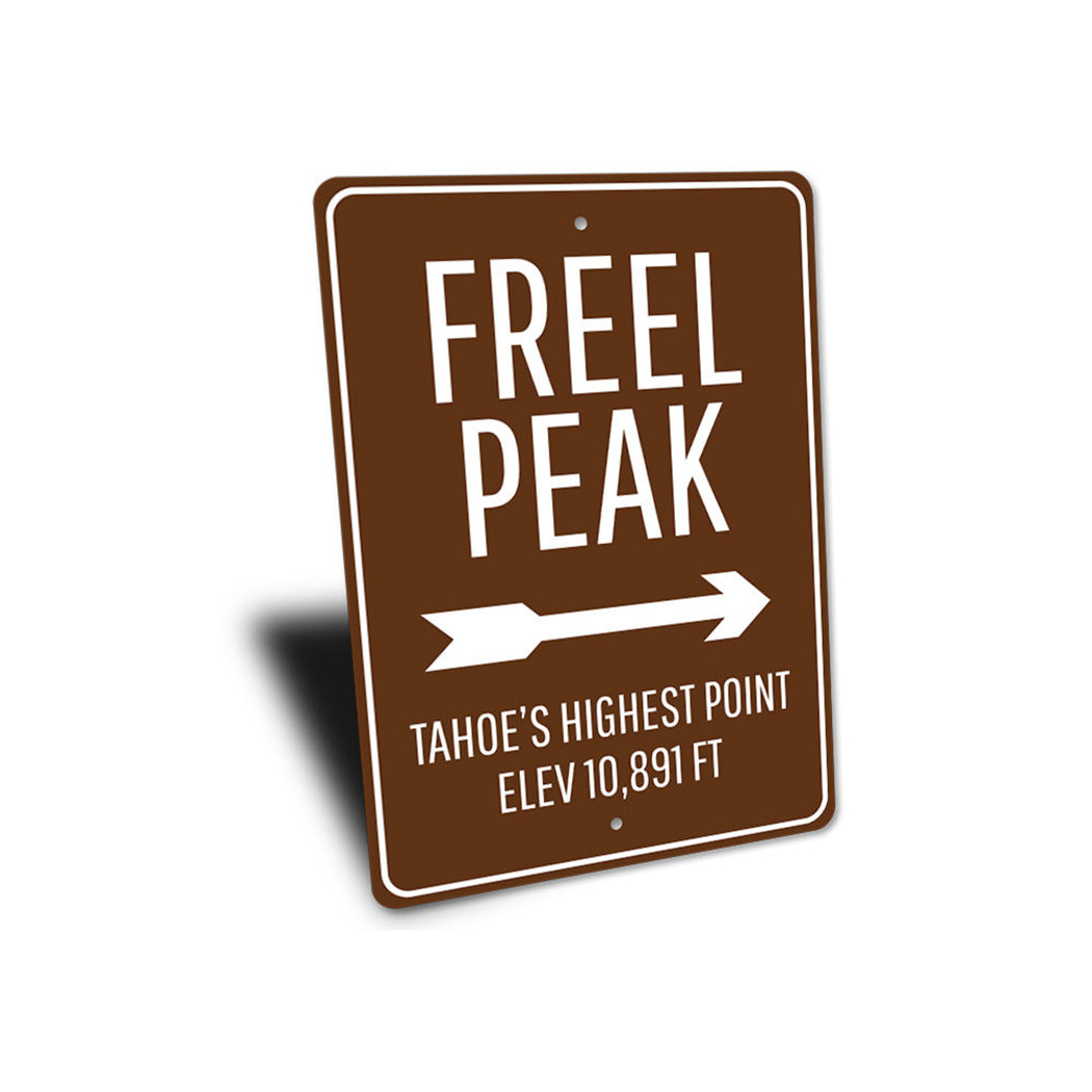 Freel Peak Sign