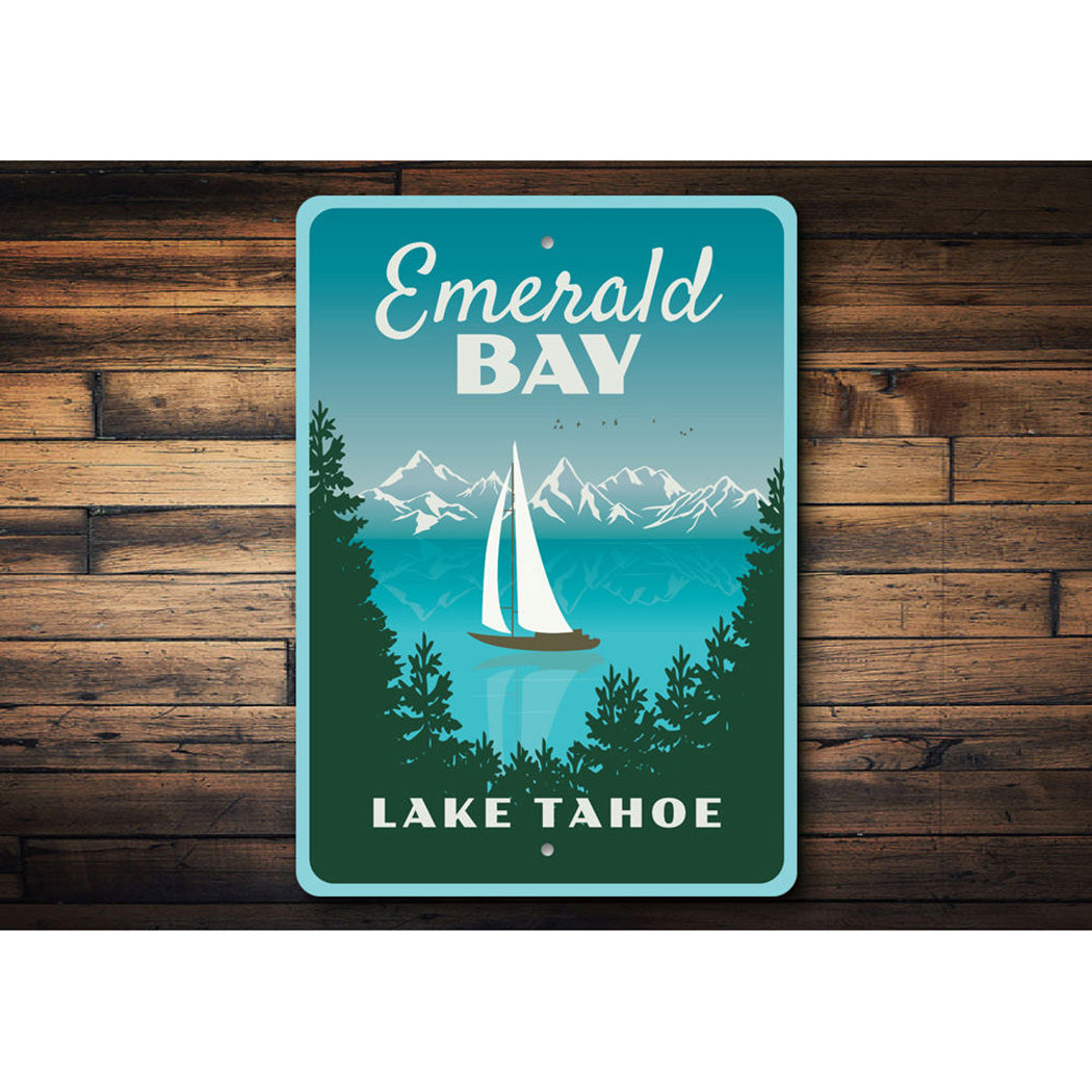 Emerald Bay Sign