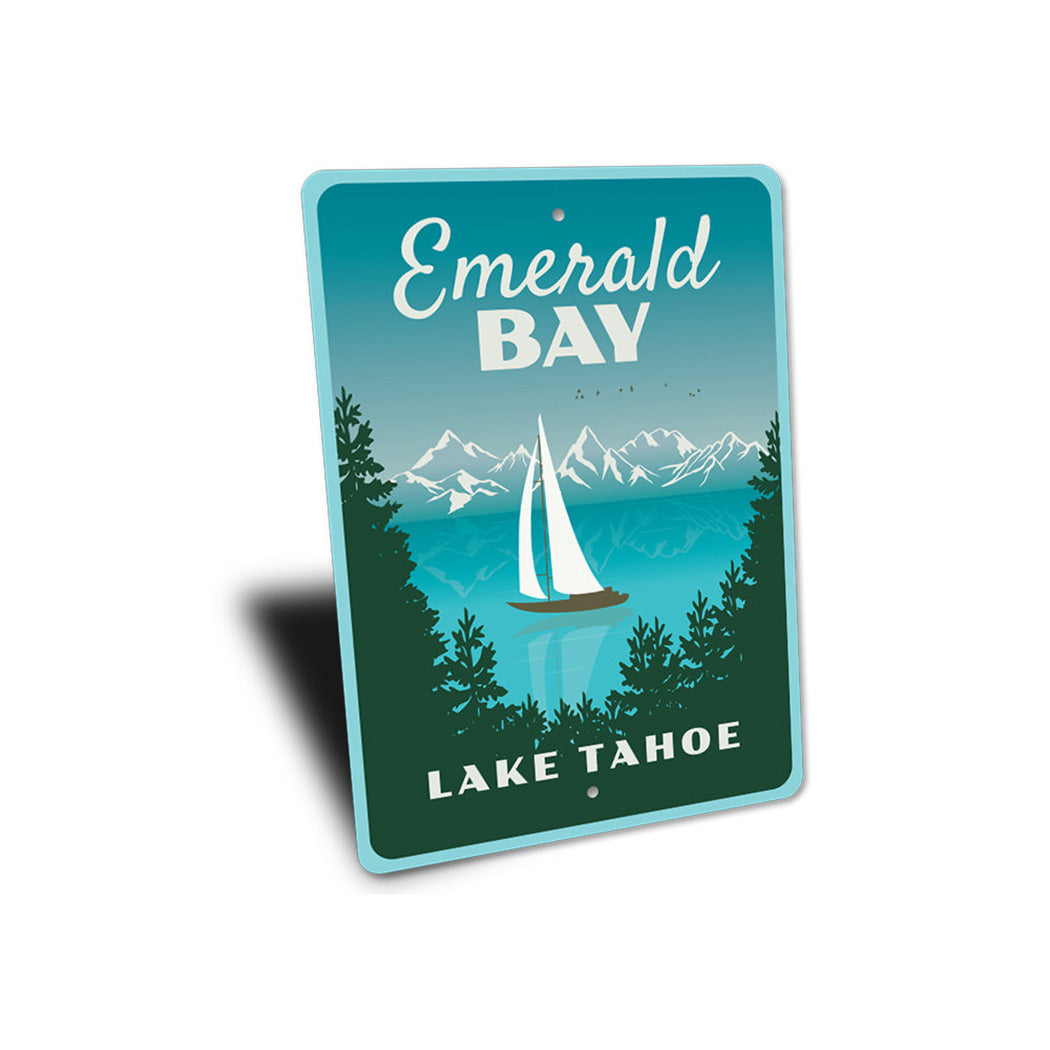 Emerald Bay Sign