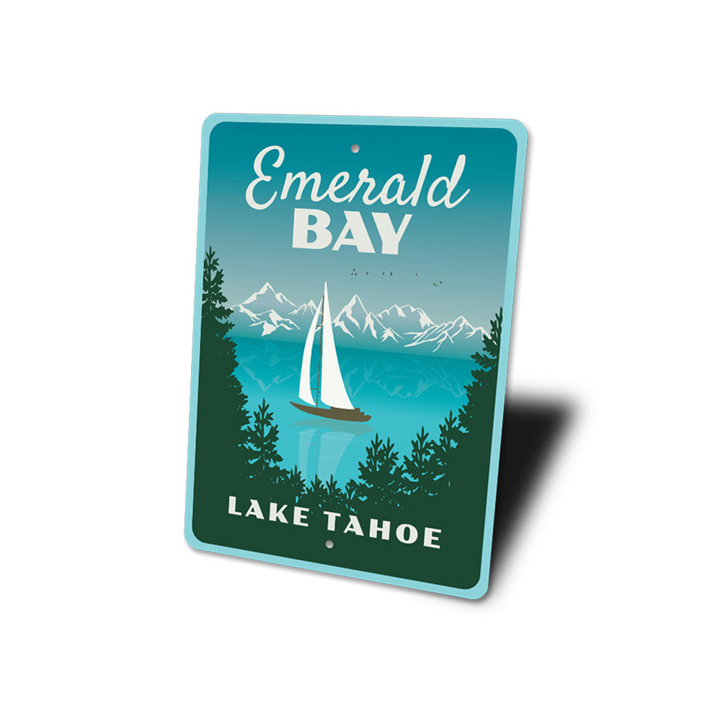 Emerald Bay Sign