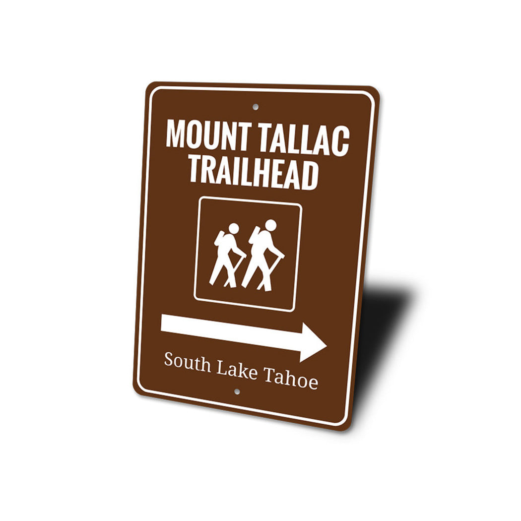 Mount Tallac Sign