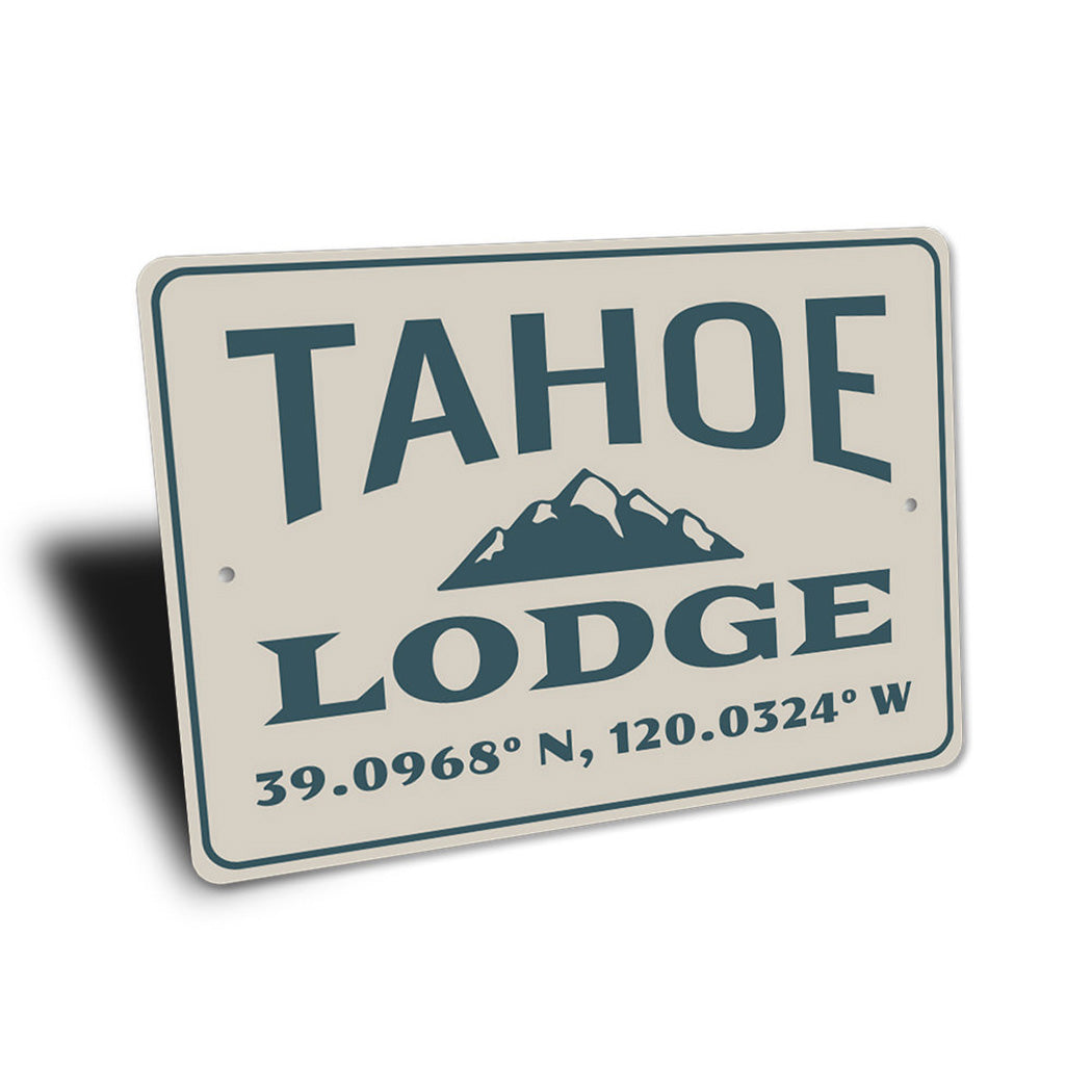 Tahoe Lodge Sign