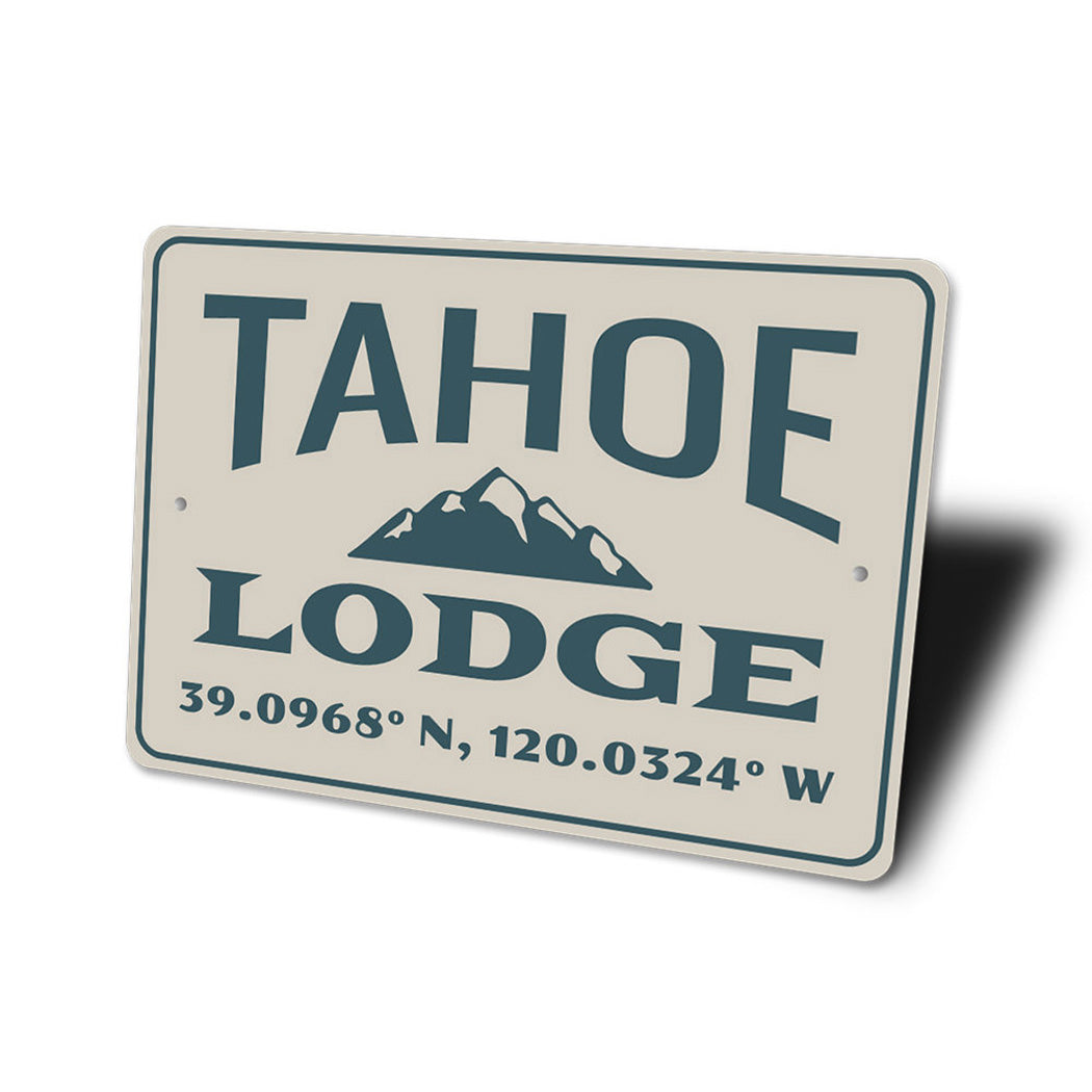 Tahoe Lodge Sign