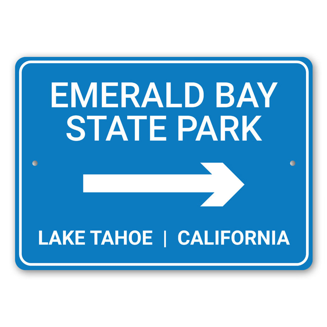 Emerald Bay State Park Sign