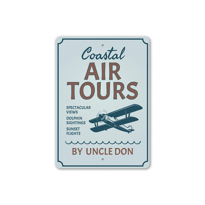 Coastal Air Tours Aviation Sign