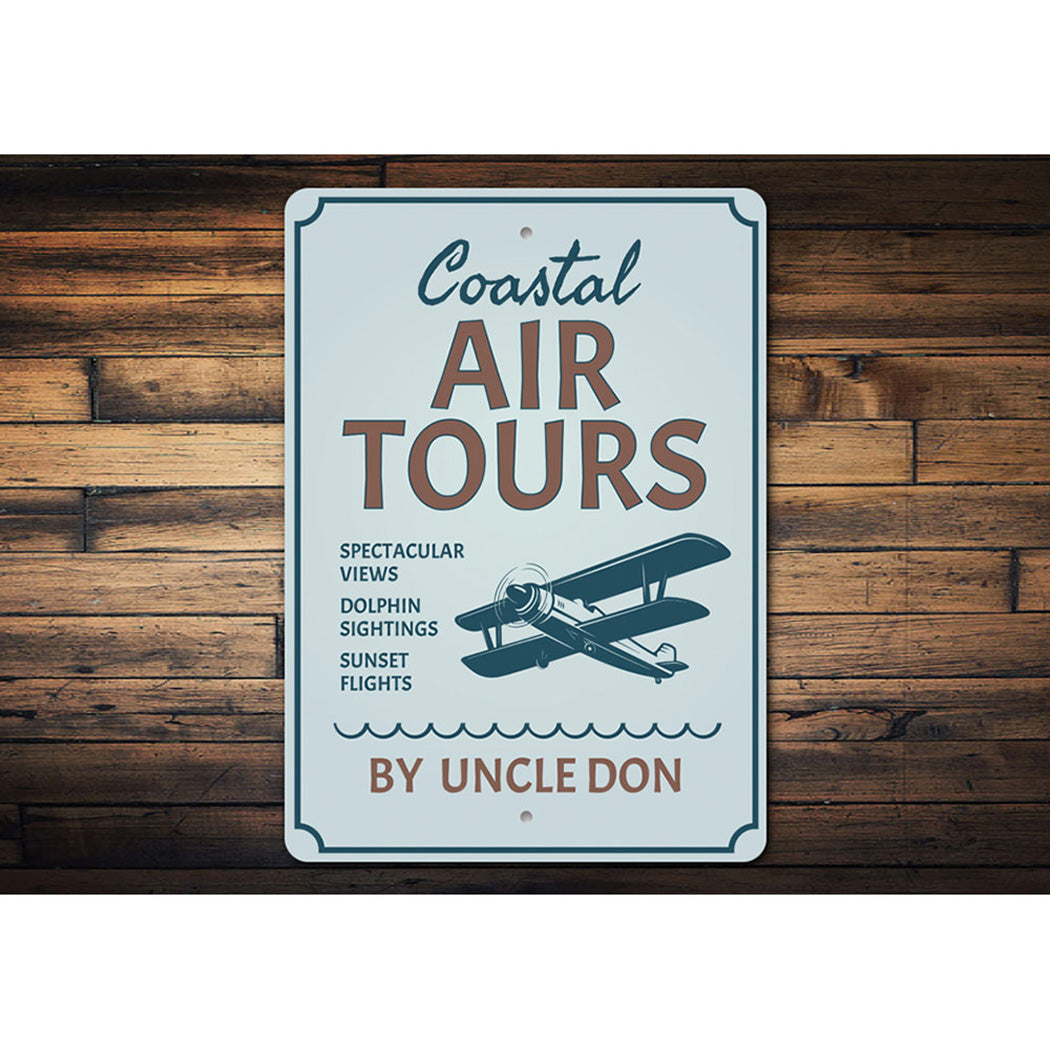 Coastal Air Tours Aviation Sign