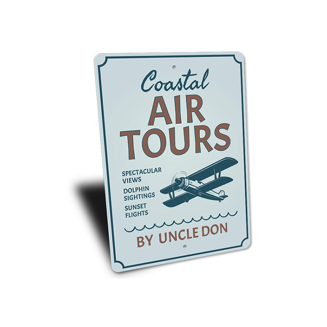 Coastal Air Tours Aviation Sign