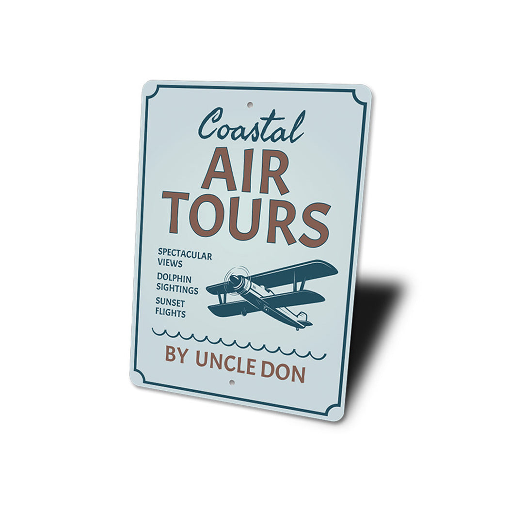 Coastal Air Tours Aviation Sign