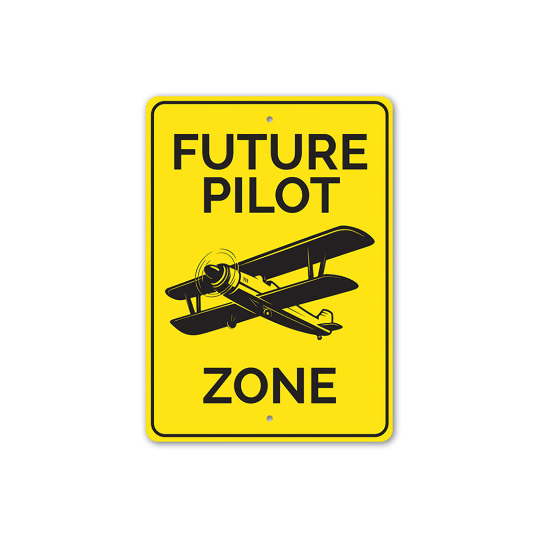 Future Pilot Zone Room Sign