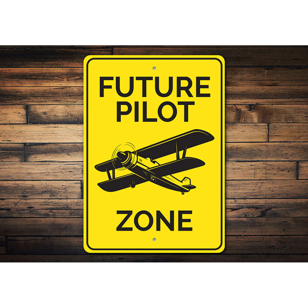 Future Pilot Zone Room Sign