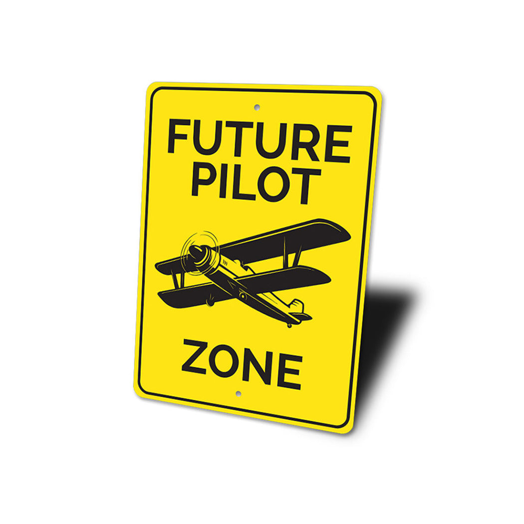 Future Pilot Zone Room Sign