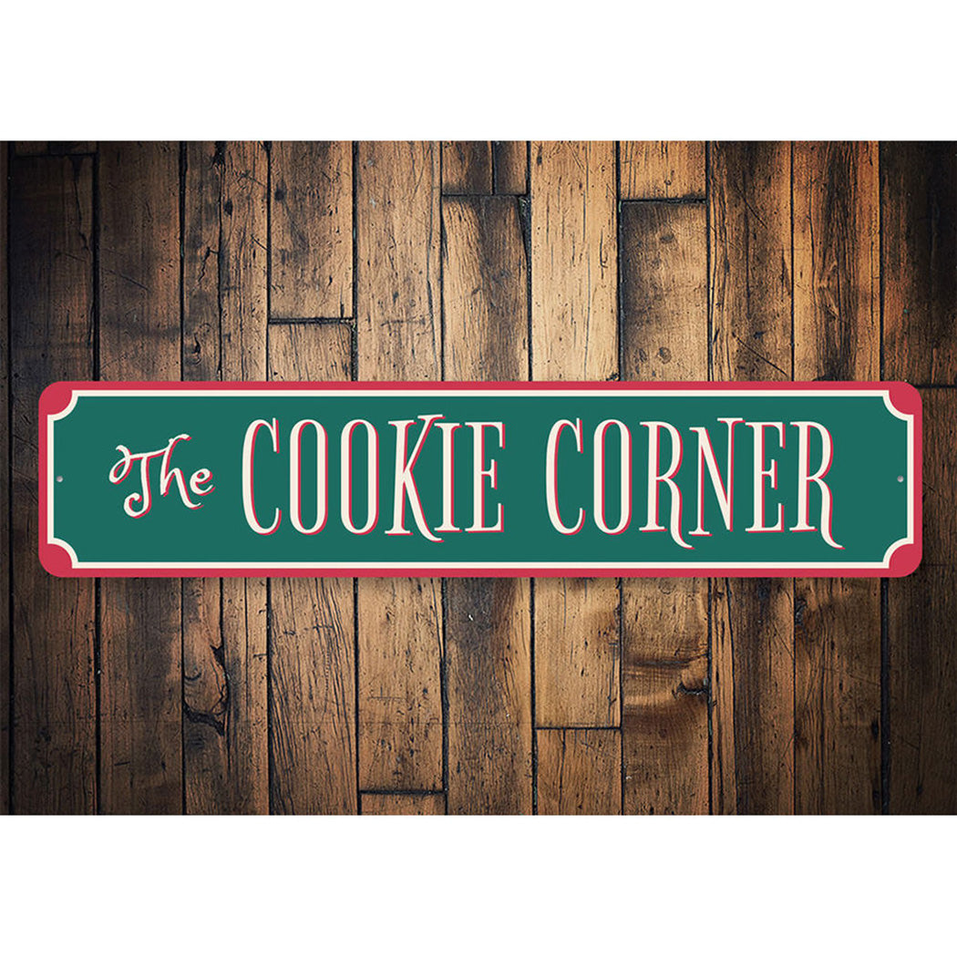 The Cookie Corner Holiday Sign