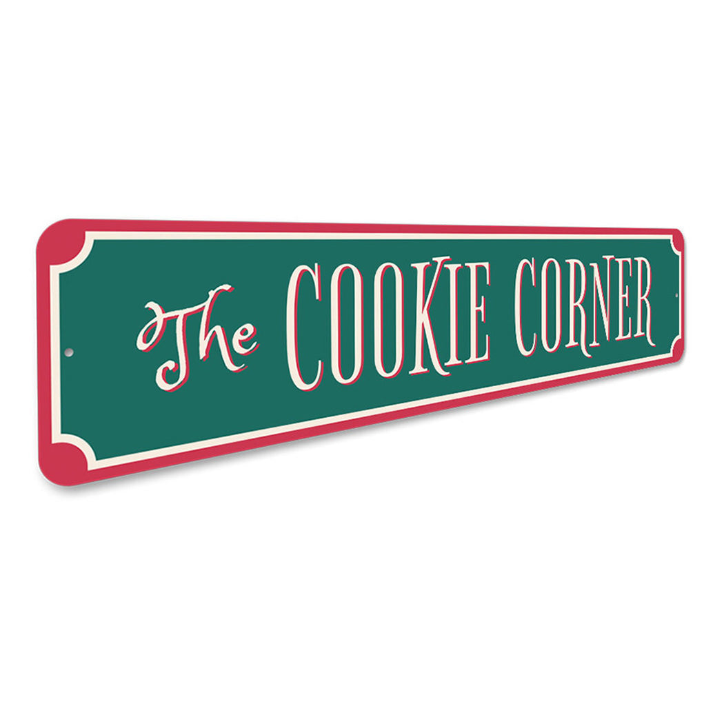 The Cookie Corner Holiday Sign