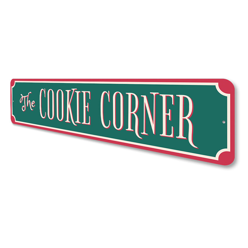 The Cookie Corner Holiday Sign