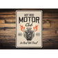 Hot Rod Motor Club Garage Sign