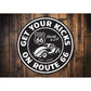 Get Your Kicks on Route 66 Novelty Sign Aluminum Sign