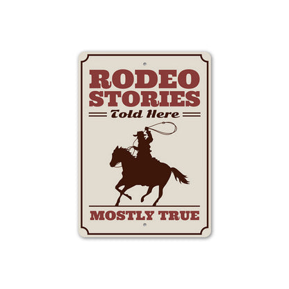 Rodeo Stories Sign