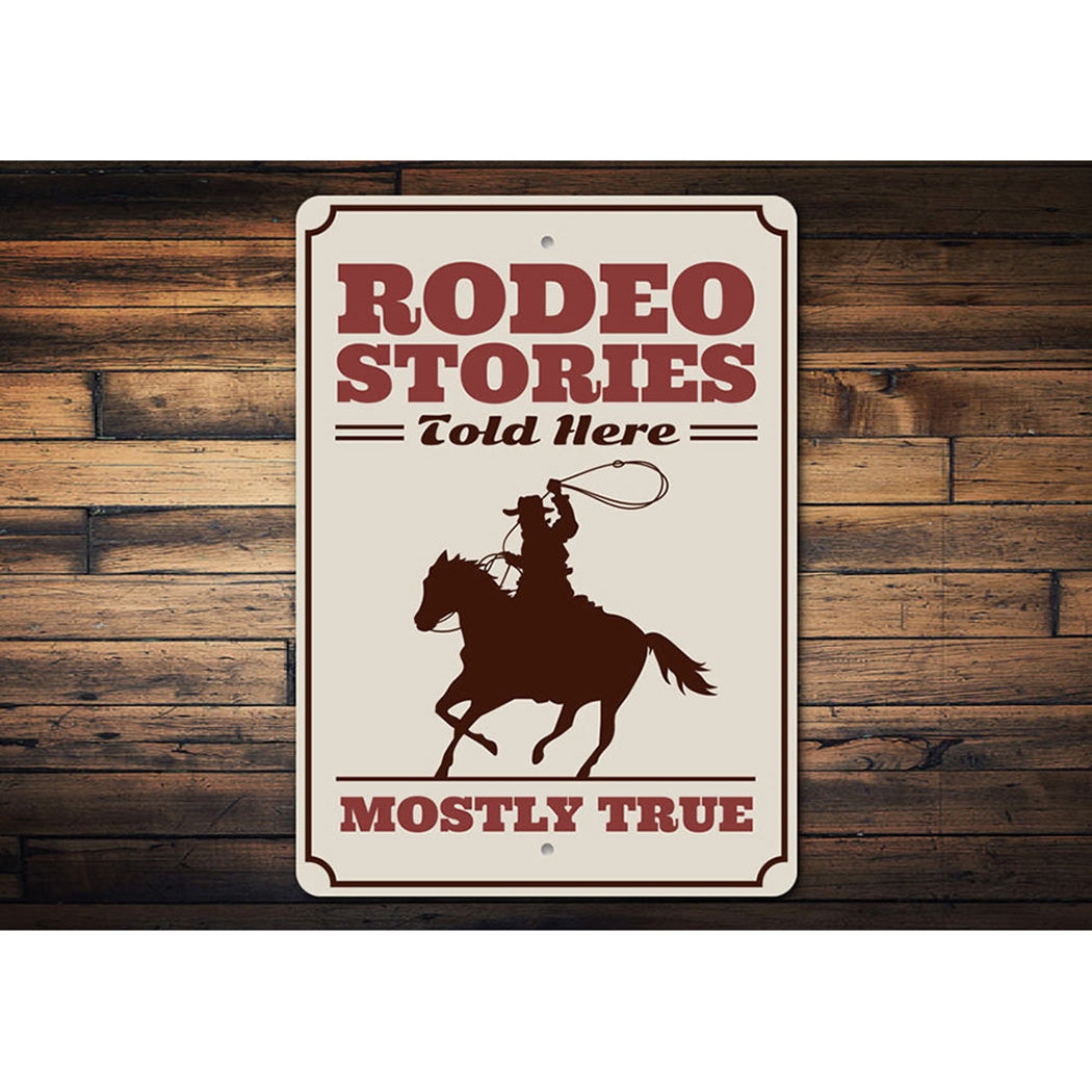 Rodeo Stories Sign